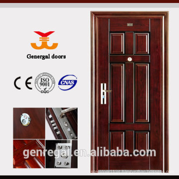 Design CLASSIC reforçado portas de segurança em metal para casas
